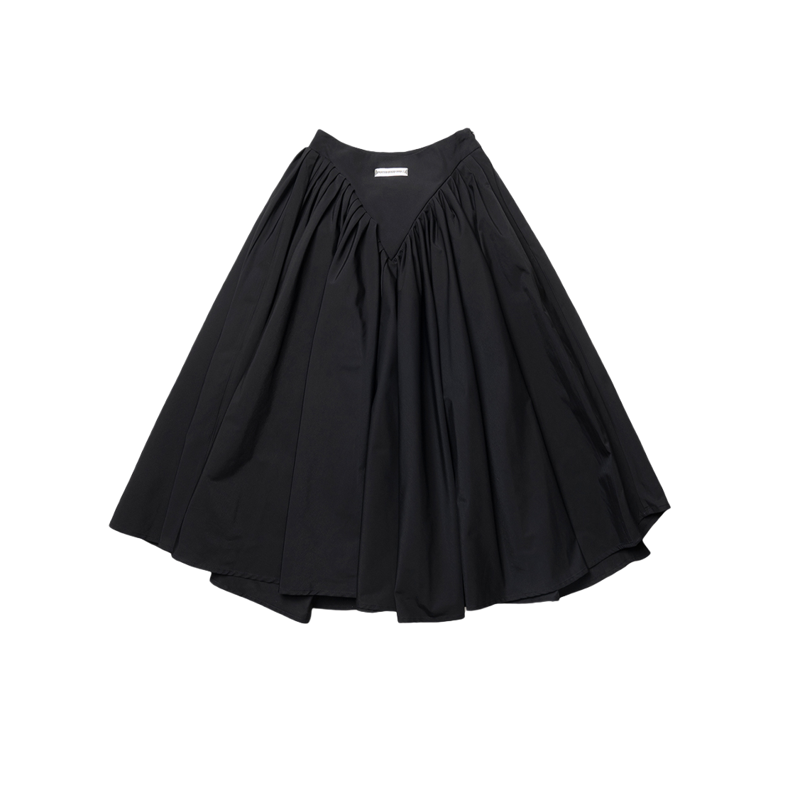 언노운 블루 뷔스티에 스커트 블랙(Unknown Blue Bustier Skirt Black)