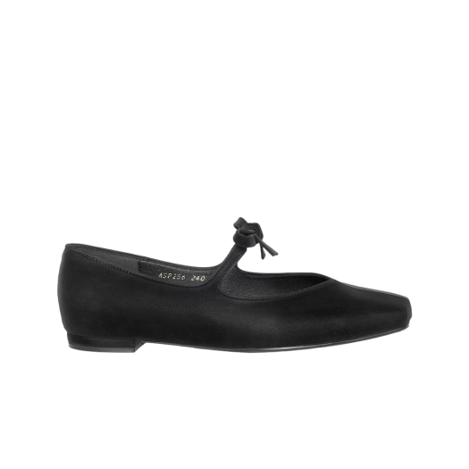 SPV241FL07 [KREAM 단독] PVCS x Bloomingtale Ribbon Mary Jane Powder Black