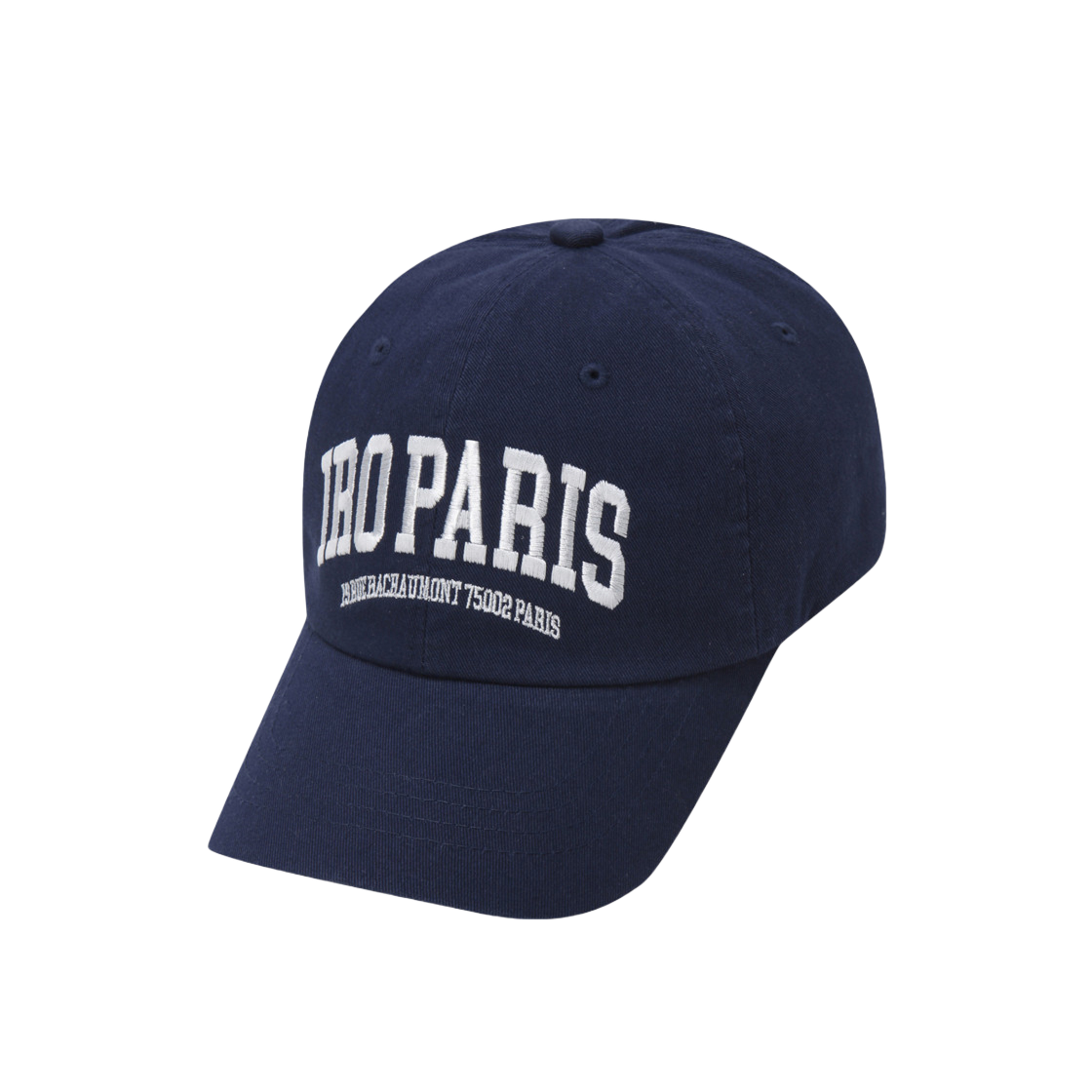 이로 클럽 드 파리 에디션 코튼 볼캡 네이비(Iro Club De Paris Edition Cotton Ball Cap Navy)