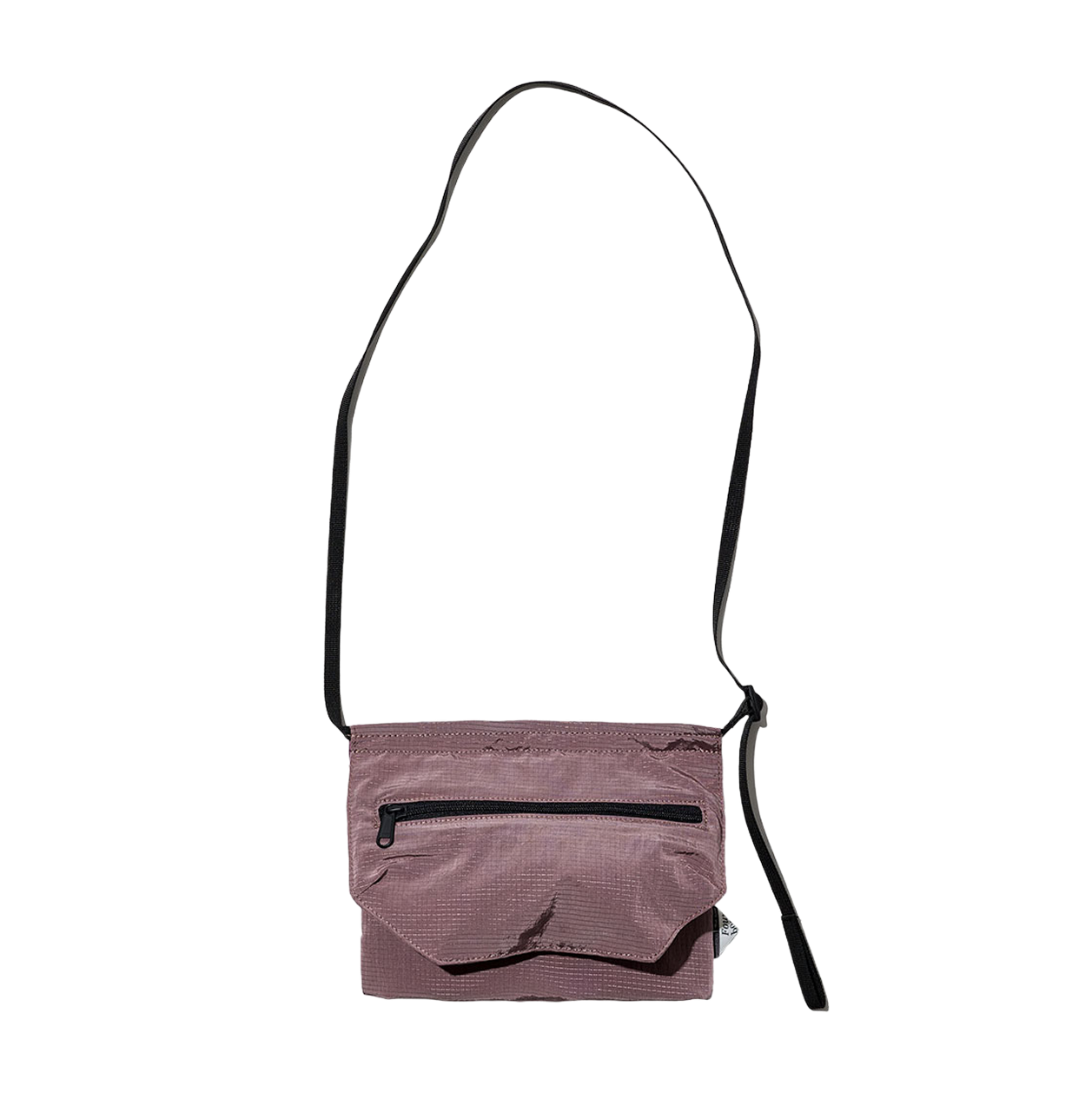 파운드 포켓 페더 사코슈 백 실버 핑크(Found Pocket Feather Sacoche Bag Silver Pink)