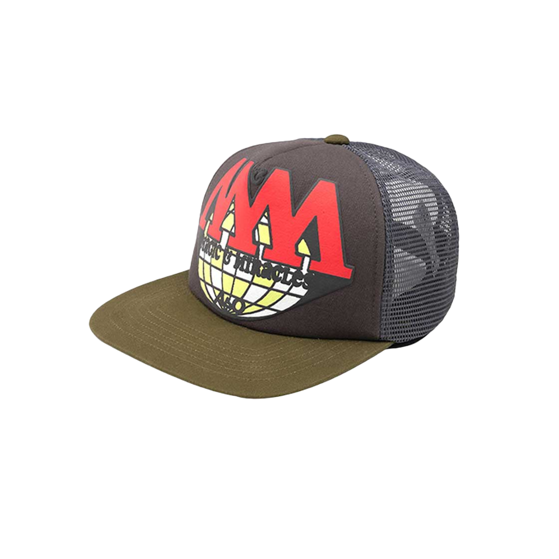 에이비오 M&M 트러커 캡 그레이(ABO M&M Trucker Cap Gray)