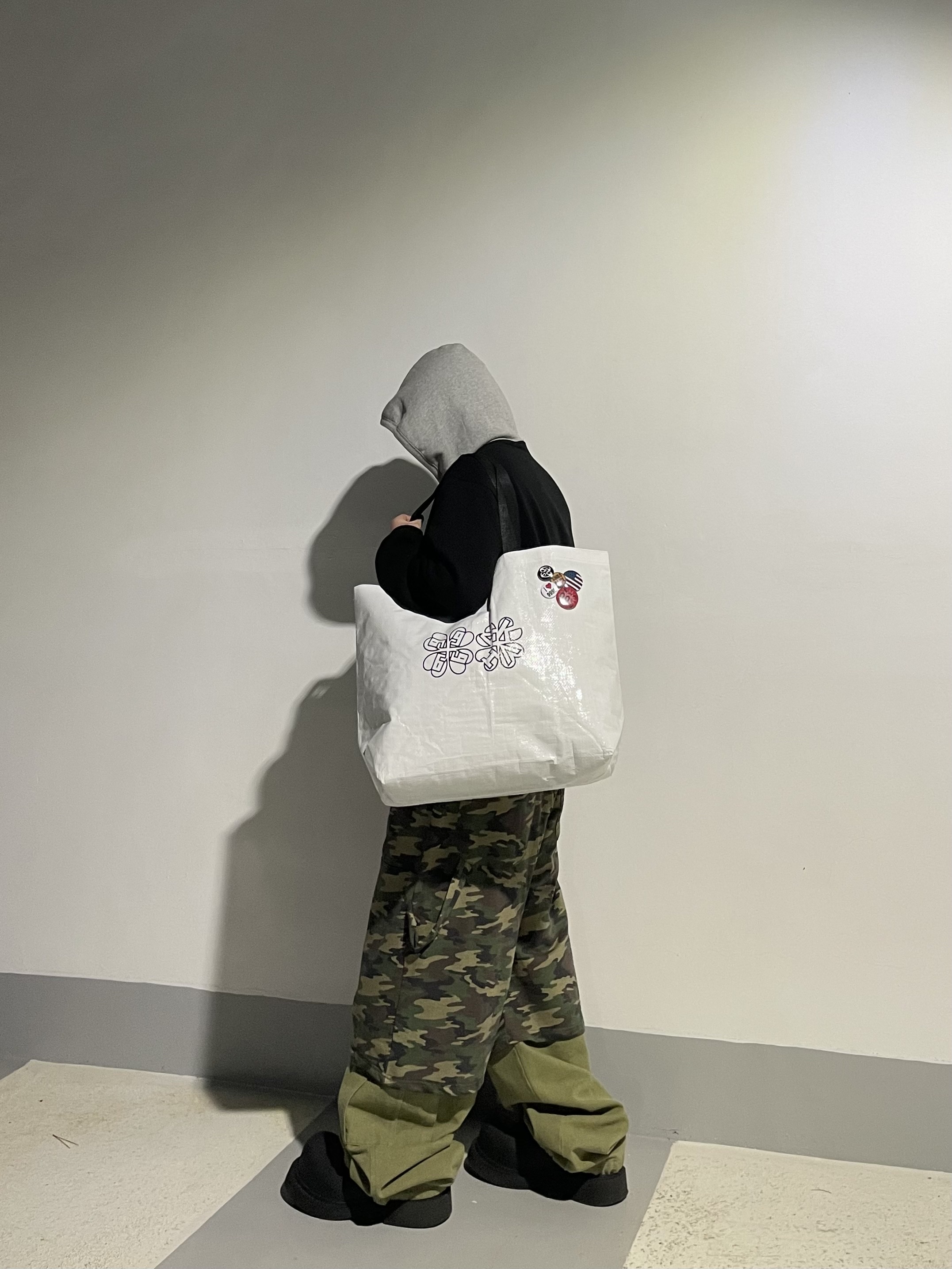 Balenciaga Steroid Derby Black 착용 스타일 - 2