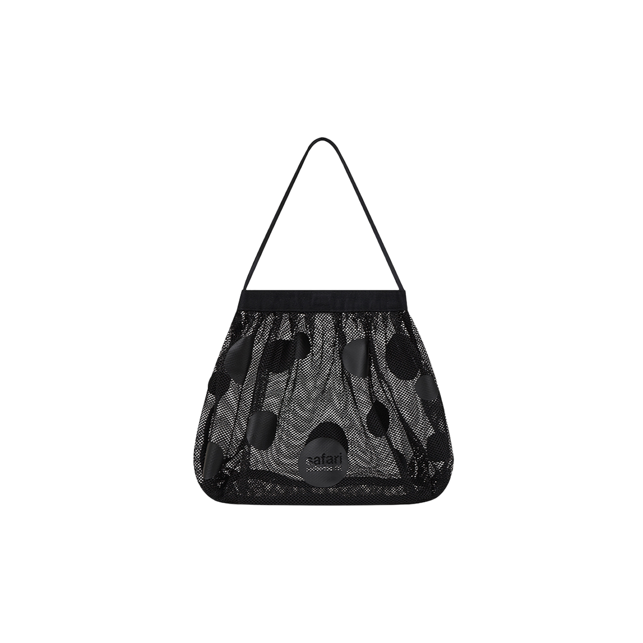 사파리스팟 얼티메이트 도트 메쉬 백 블랙(Safarispot Ultimate Dot Mesh Bag Black)