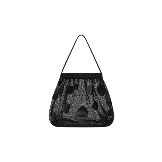saf00307 Safarispot Ultimate Dot Mesh Bag Black