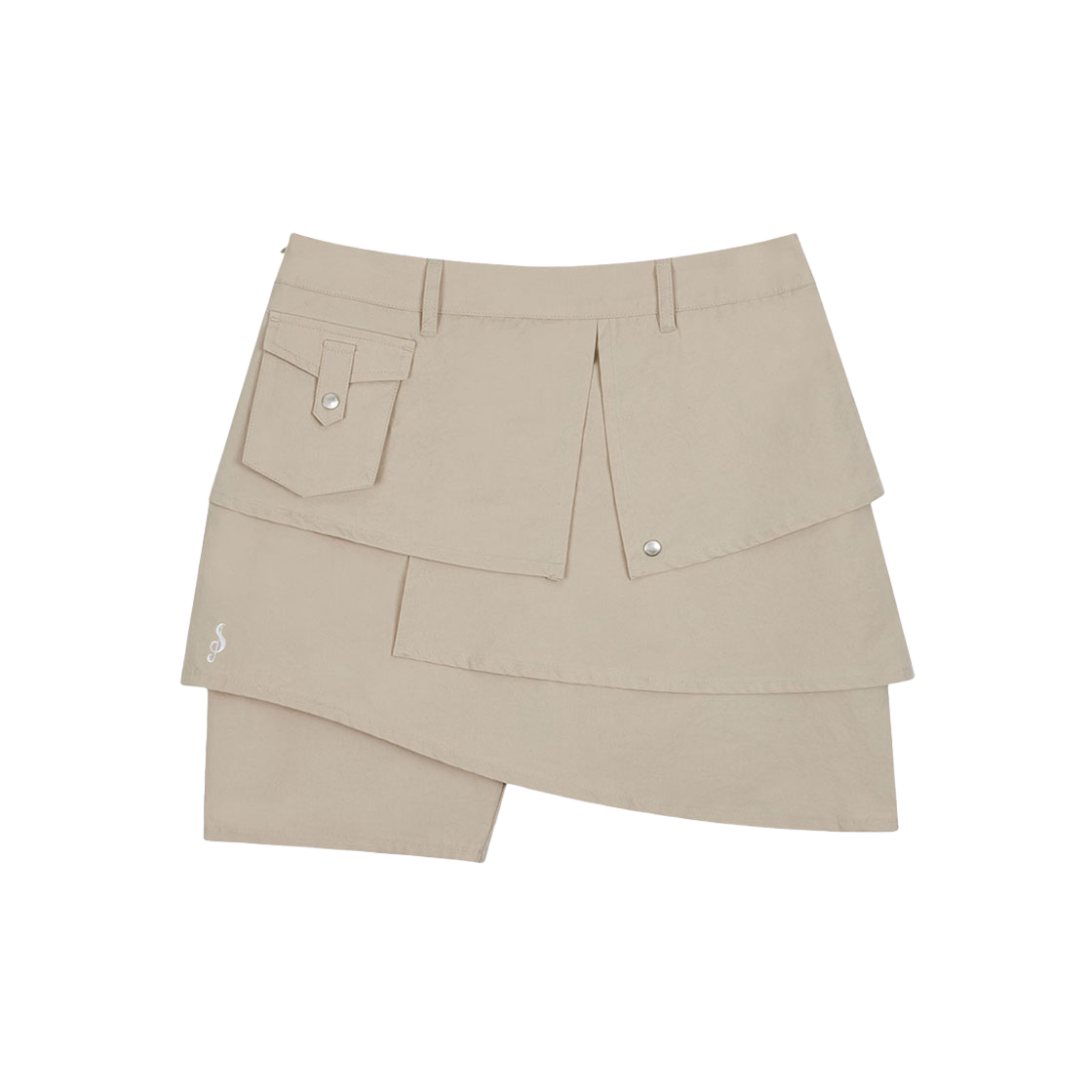 saf00262 Safarispot S Clef Wrap Skirt Pants Begie