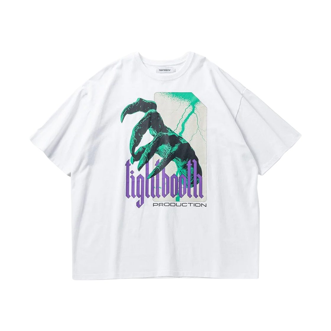 타이트부스 핸드 티셔츠 화이트(Tightbooth Hand T-Shirt White)