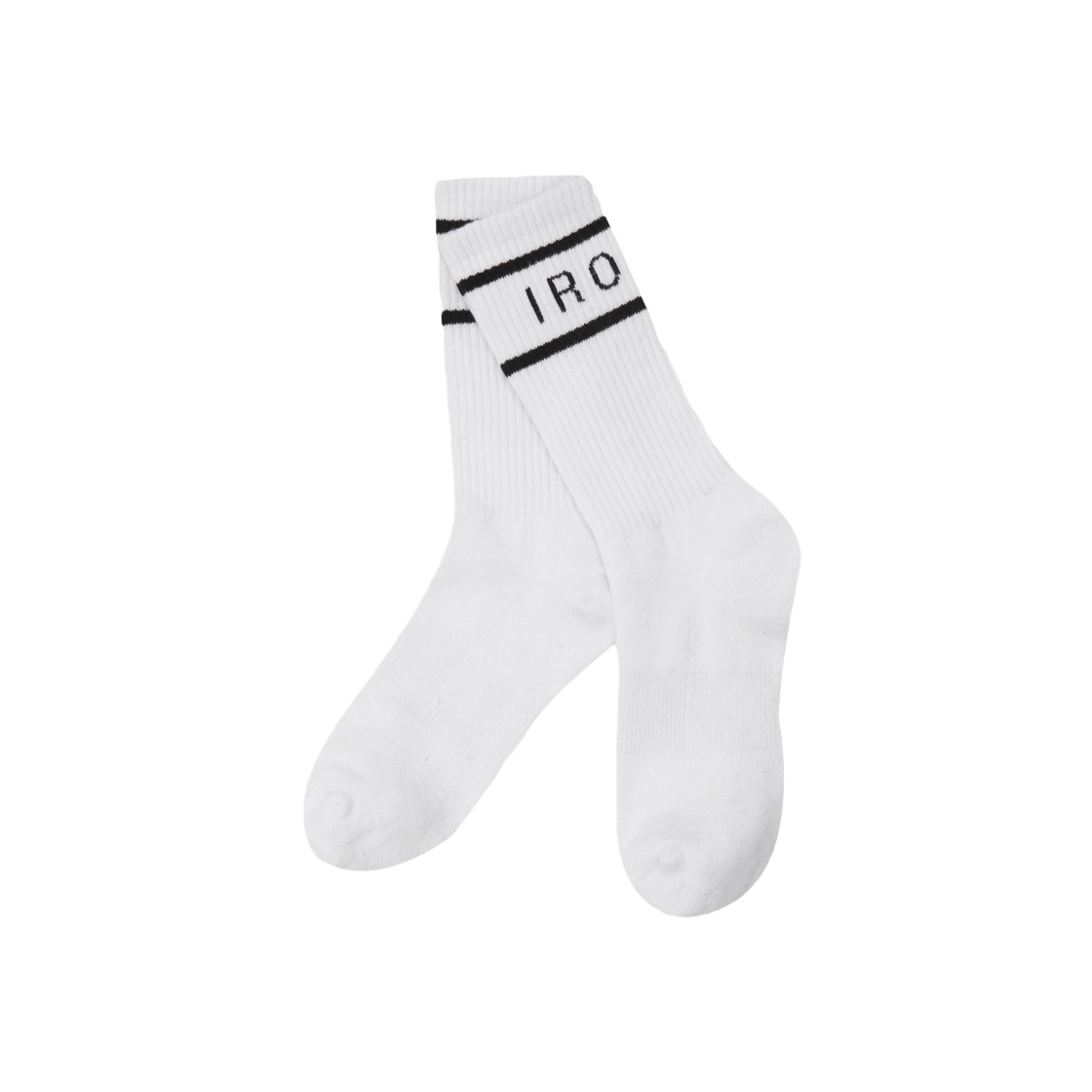 IXLAX24224WHX Iro Club De Paris Edition Logo Socks White