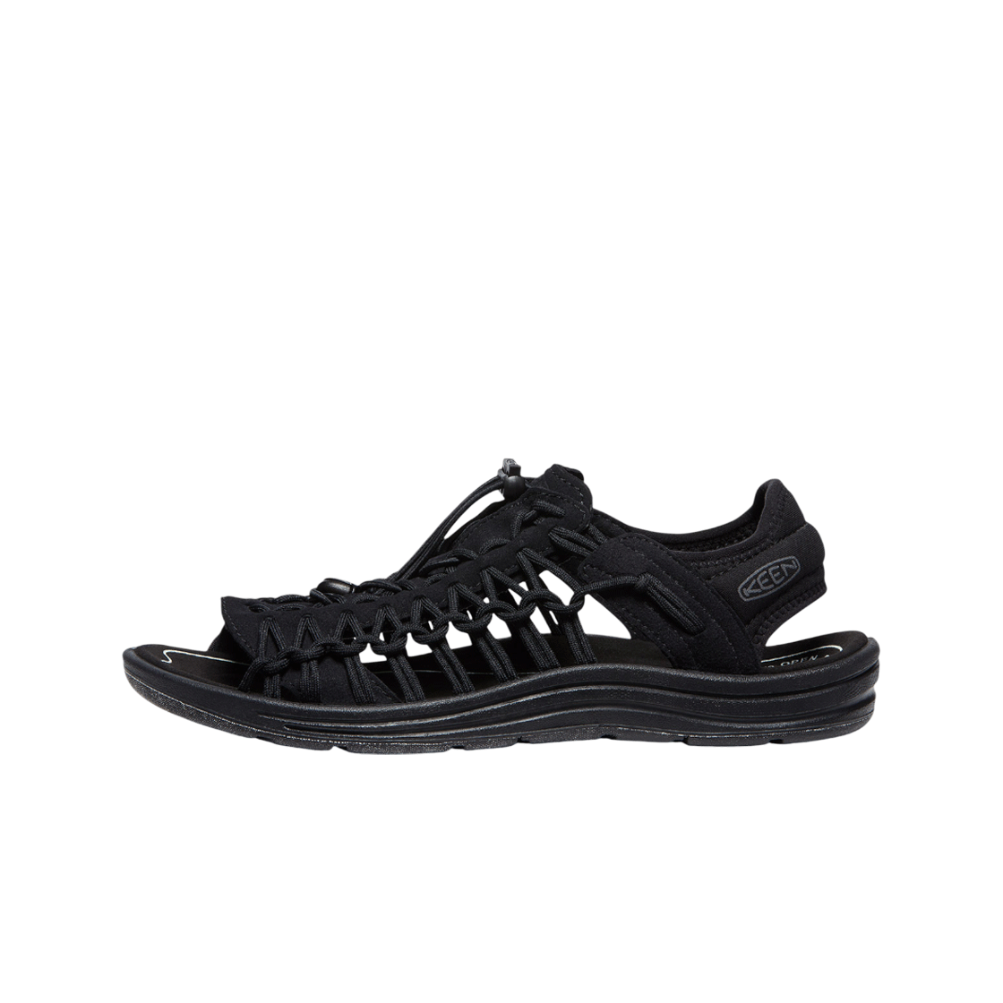 킨 유니크 II 오픈토 검정 남성 샌들(Keen Uneek Ii Ot Sandal Men Black) - 2