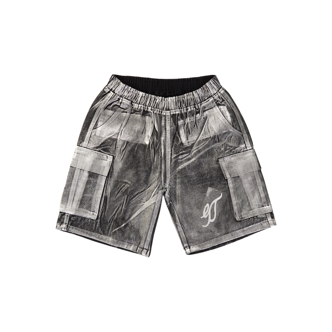 GT24SUMMER20 BK The Greatest Silver Shorts Black