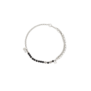 [KREAM 단독] Haleine Gemstone Metal Mix Necklace (VA220)