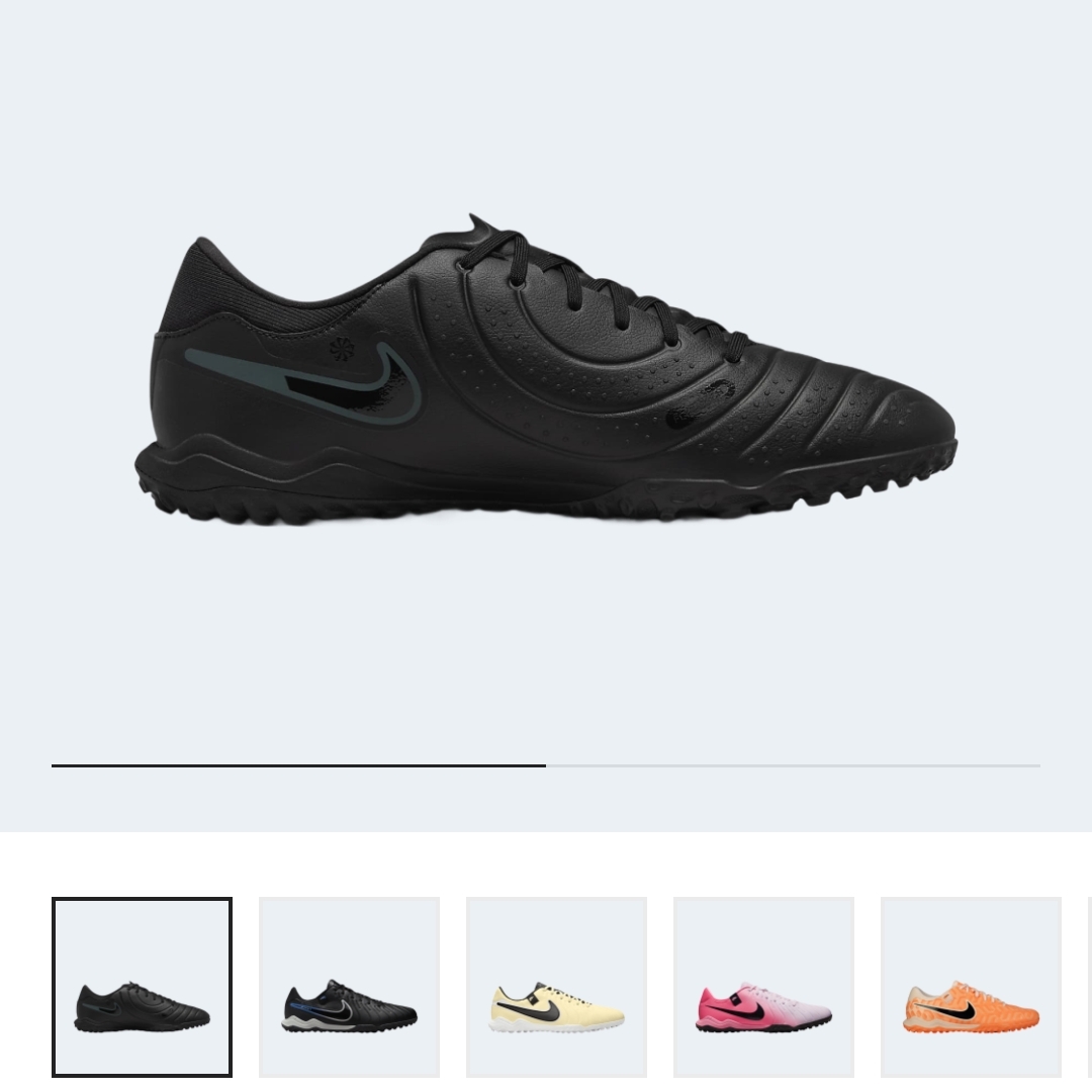 Nike Tiempo Legend 10 Academy TF Black Deep Jungle 착용 스타일