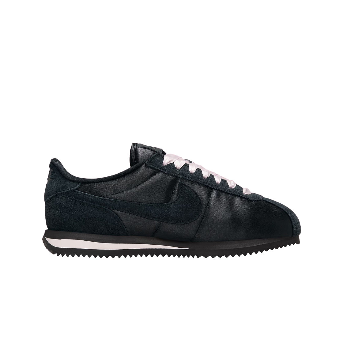 (W) 나이키 코르테즈 텍스타일 SE 블랙 핑크 아이스((W) Nike Cortez Textile SE Black Pink Ice)