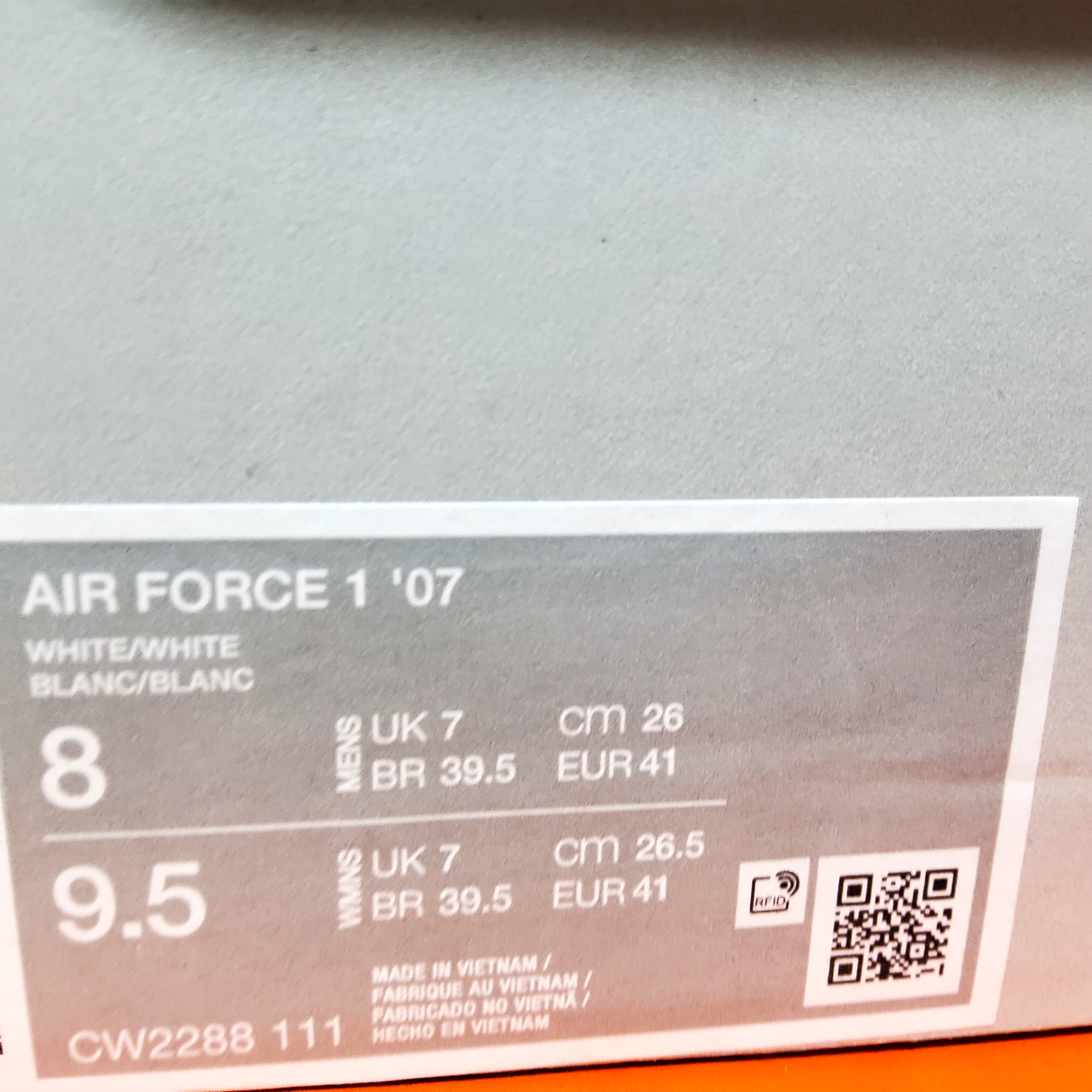 Nike Air Force 1 '07 Low White 착용 스타일