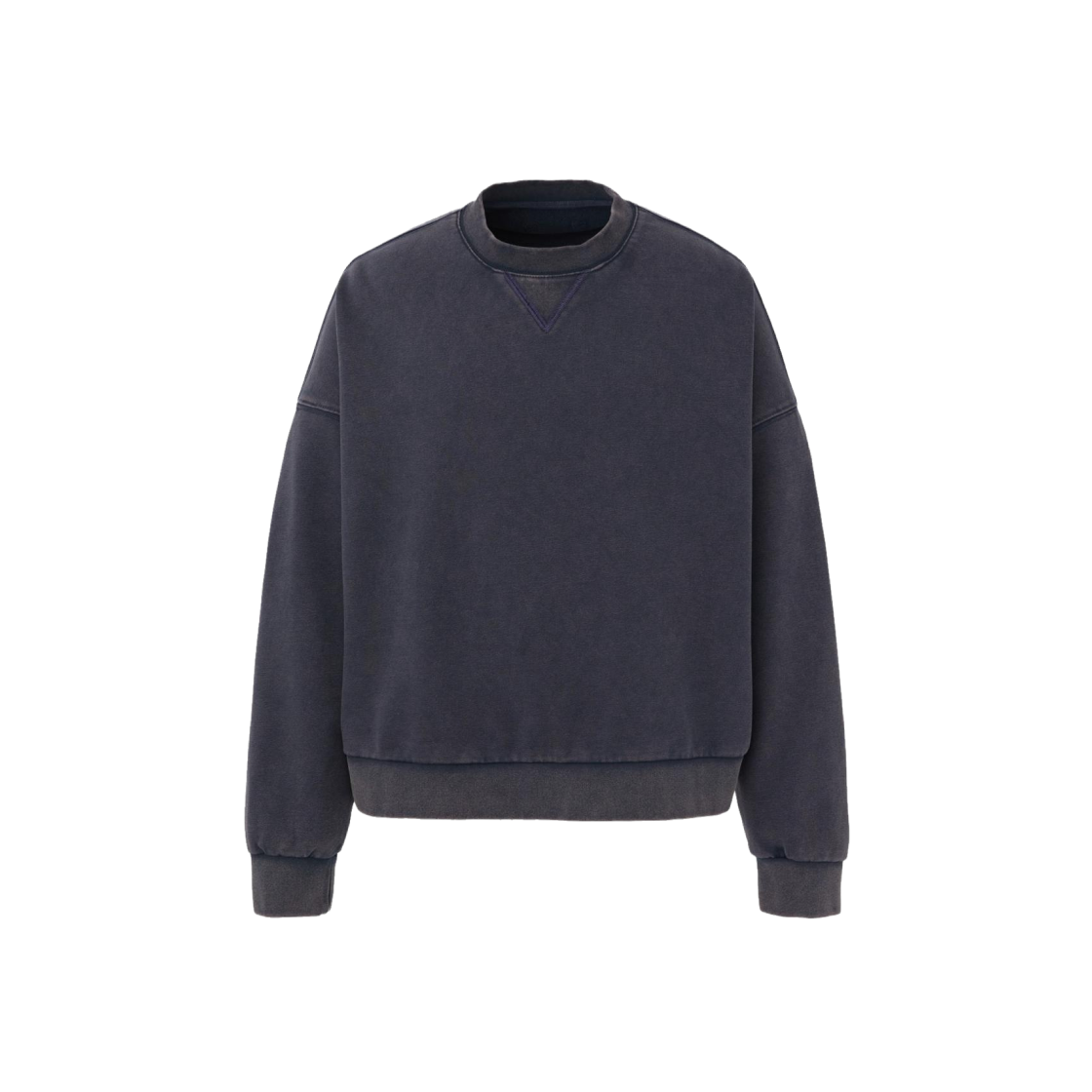 디파인 페이드 워싱 스웨트셔츠 네이비(DEFINE Faded Wash Sweatshirt Navy)
