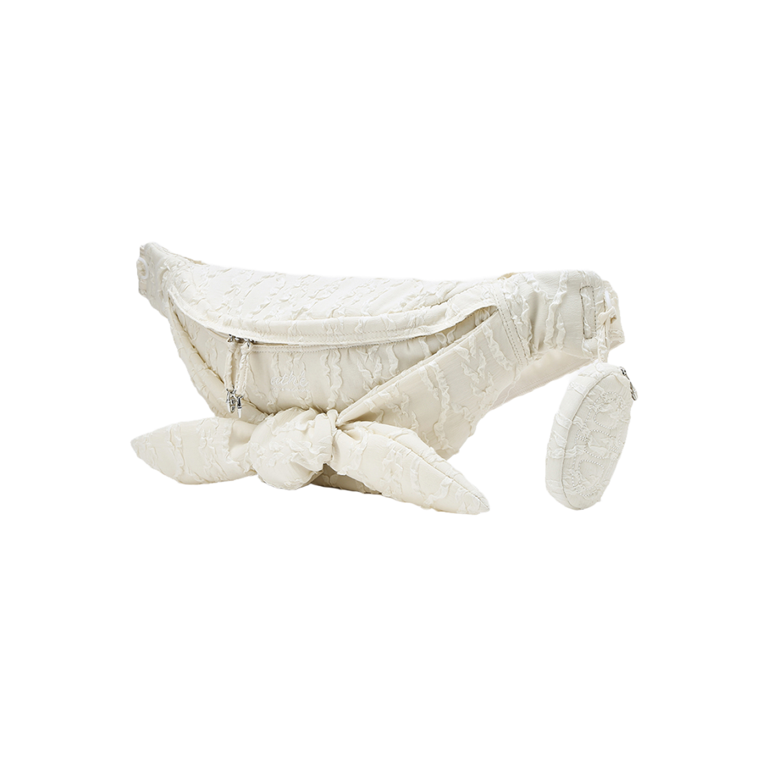 AABA4F926IV Athe Vanessabruno Ruban Sling Bag Medium Ivory Lace - 대표 이미지 #1