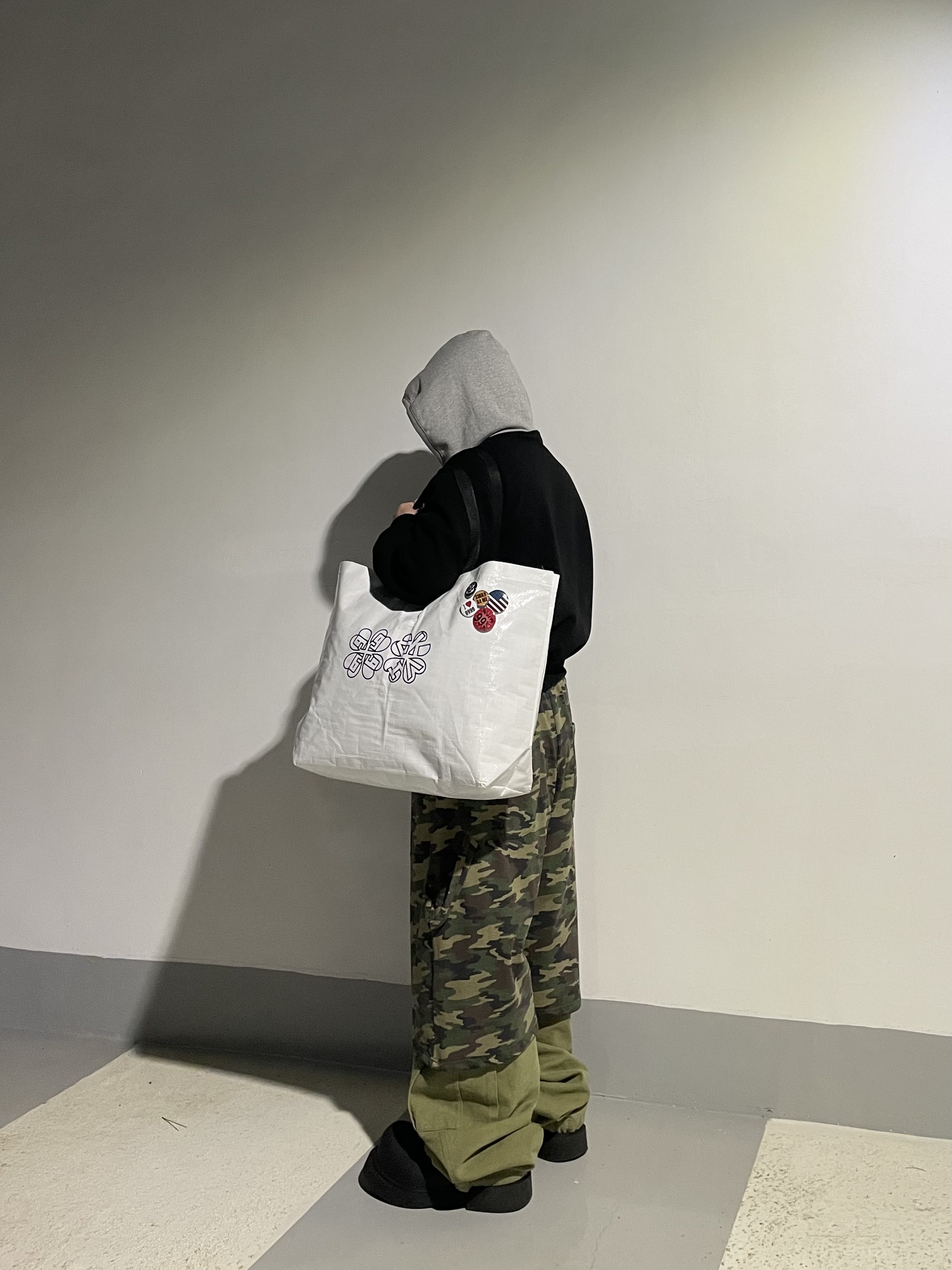 Balenciaga Steroid Derby Black 착용 스타일 - 4