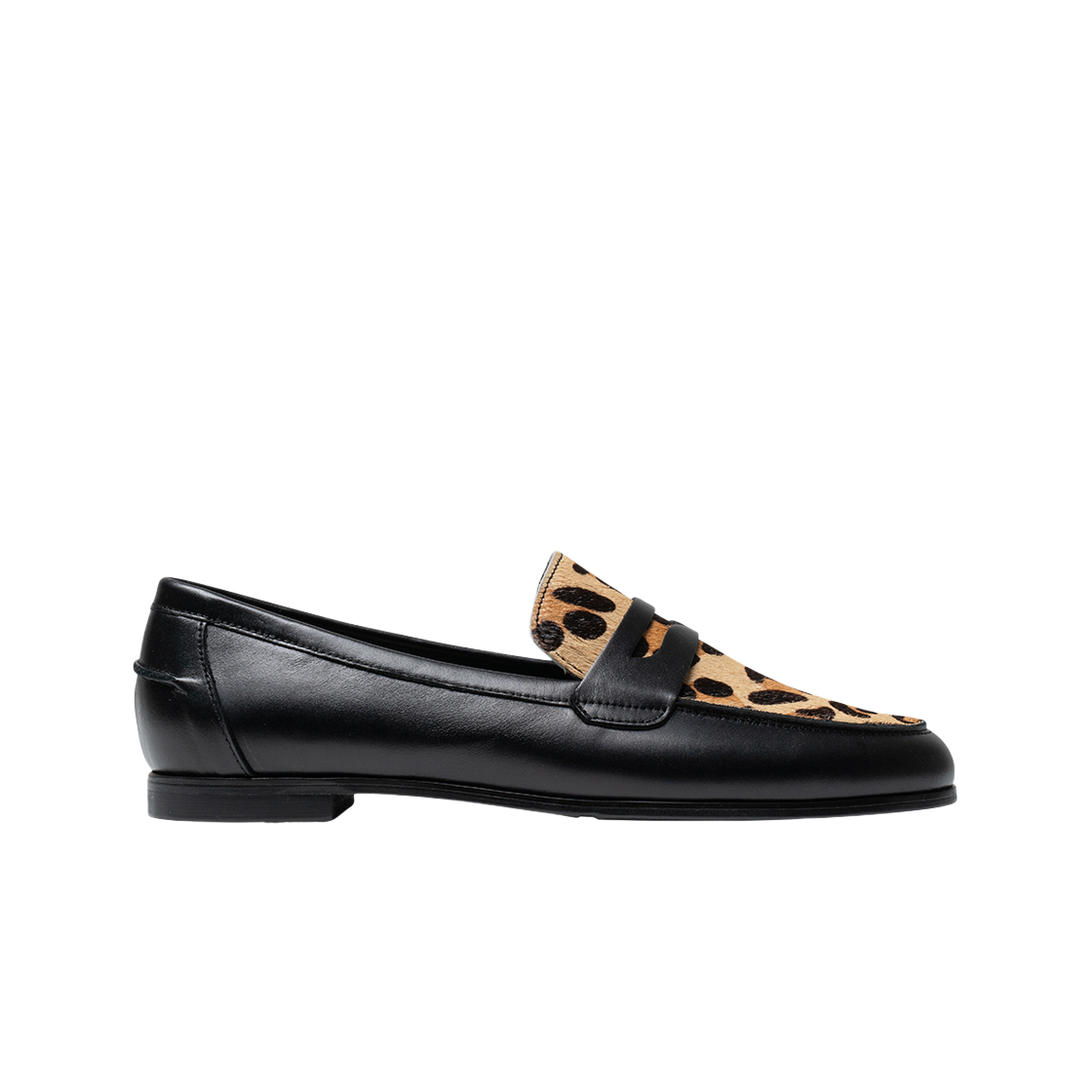 페니플레이트 여성 레오파드 로퍼 로우(PENNY PLATE Women Loafer Leopard Low)