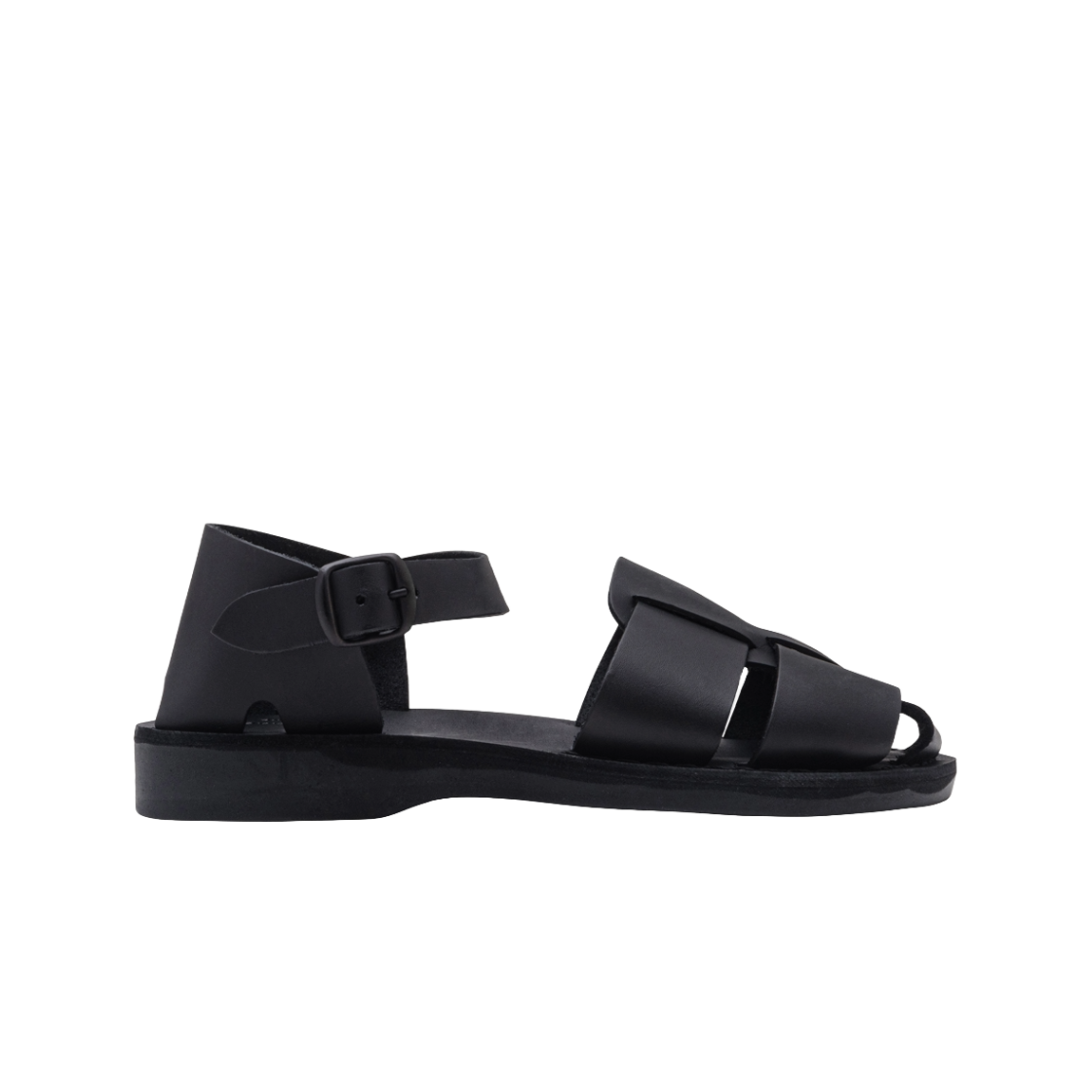 JS-1070-BK Jerusalem Sandals No.1070 Gemma Black
