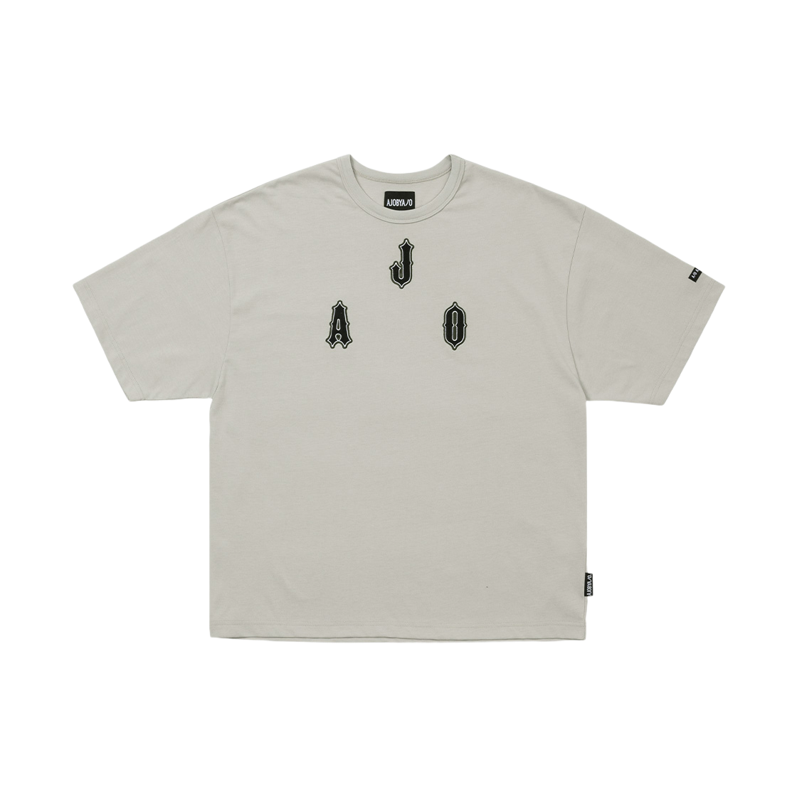 아조바이아조 다이아몬드 로고 티셔츠 라이트 그레이