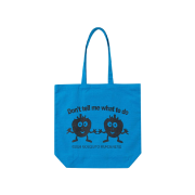 Mosquito Murderers M,M Tote Bag Blue
