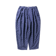 Tightbooth Checker Plate Balloon Pants Purple