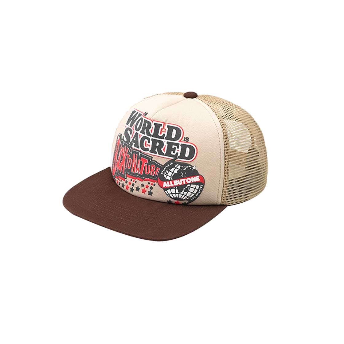 에이비오 사크레드 트러커 캡 베이지(ABO Sacred Trucker Cap Beige)