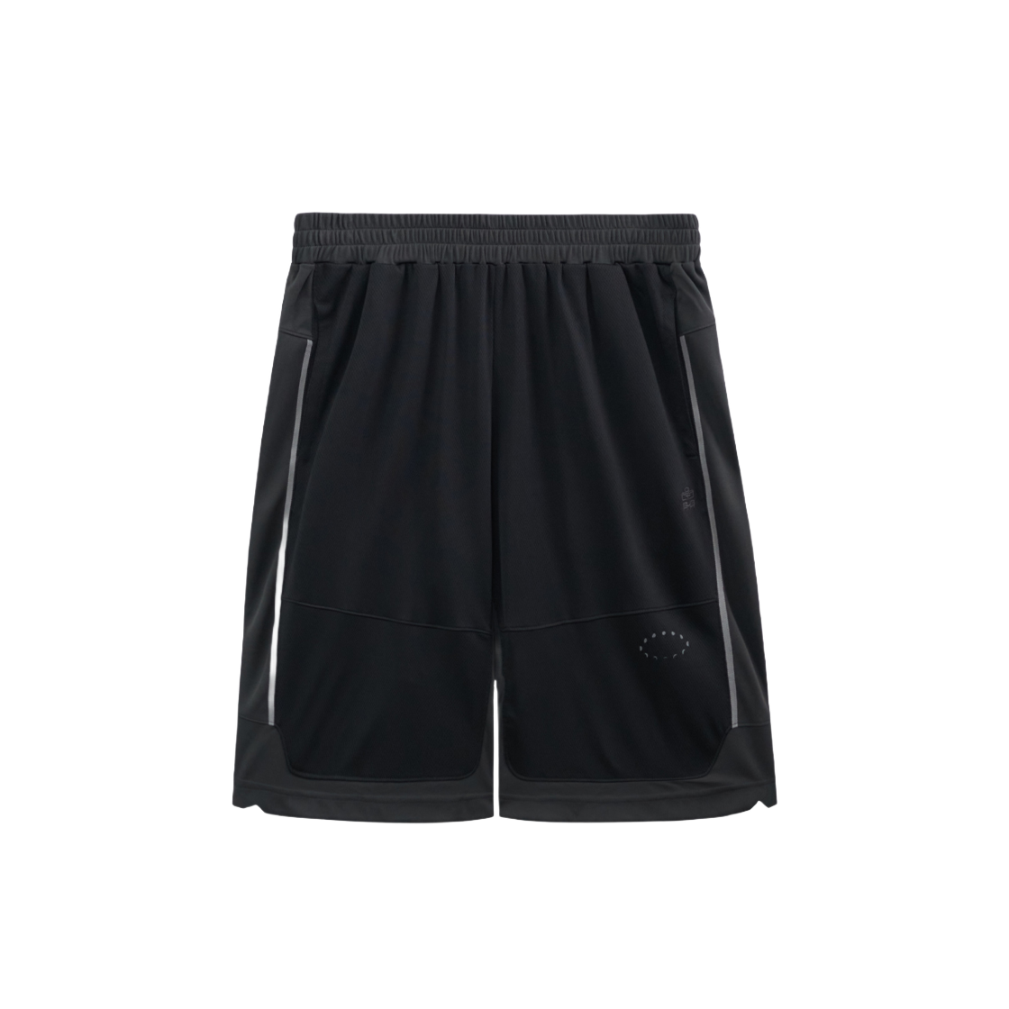 PL4OPT0411B0 Polyteru 1/2 Jersey Track Pants Type 001 Black (2lines) - 대표 이미지 #1