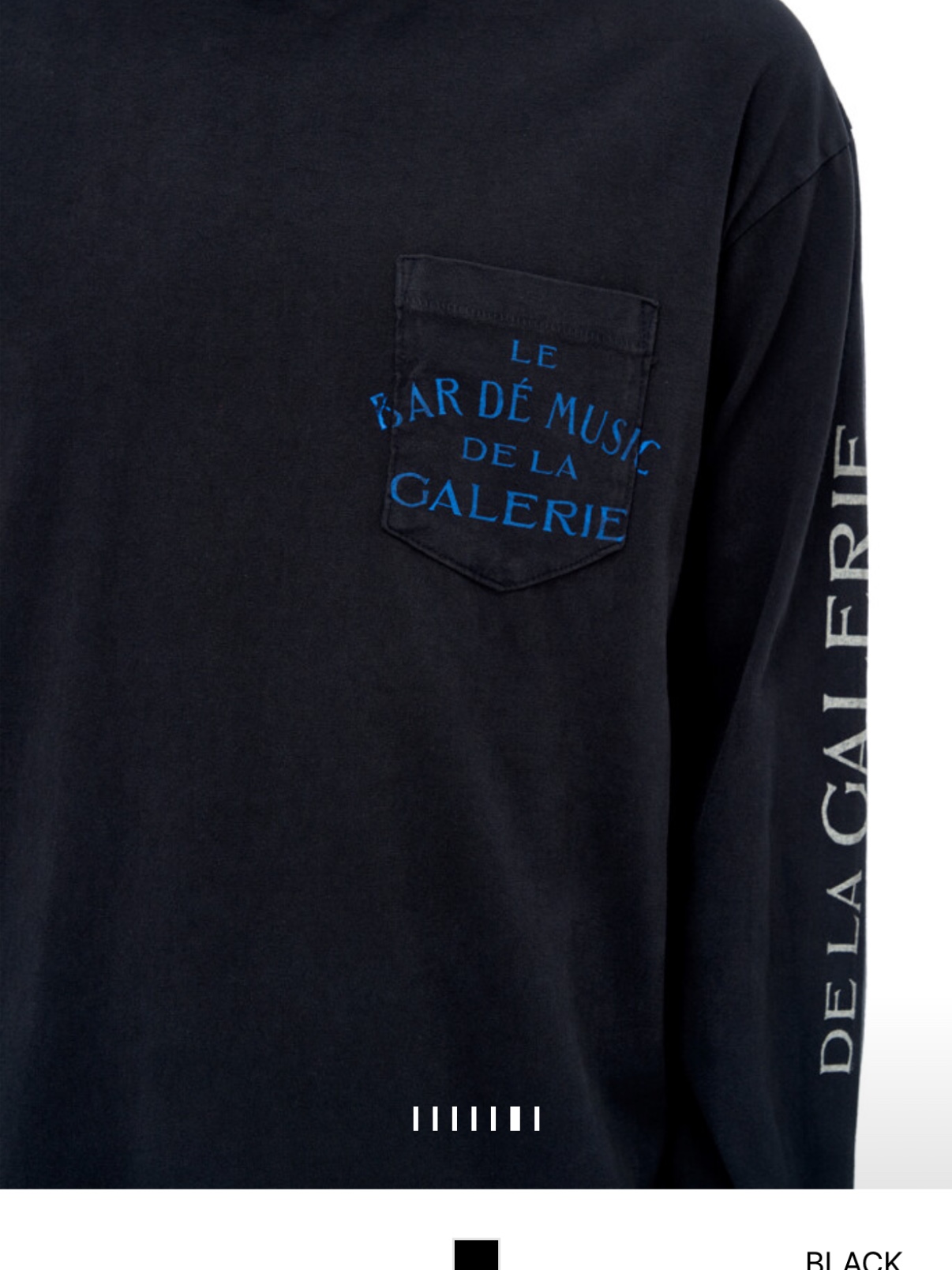 Gallery Dept. French Collector LS T-Shirt Heather Grey 착용 스타일 - 3