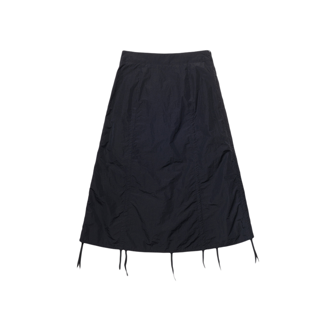 언노운 블루 셔링 스커트 블랙(Unknown Blue Shirring Skirt Black)