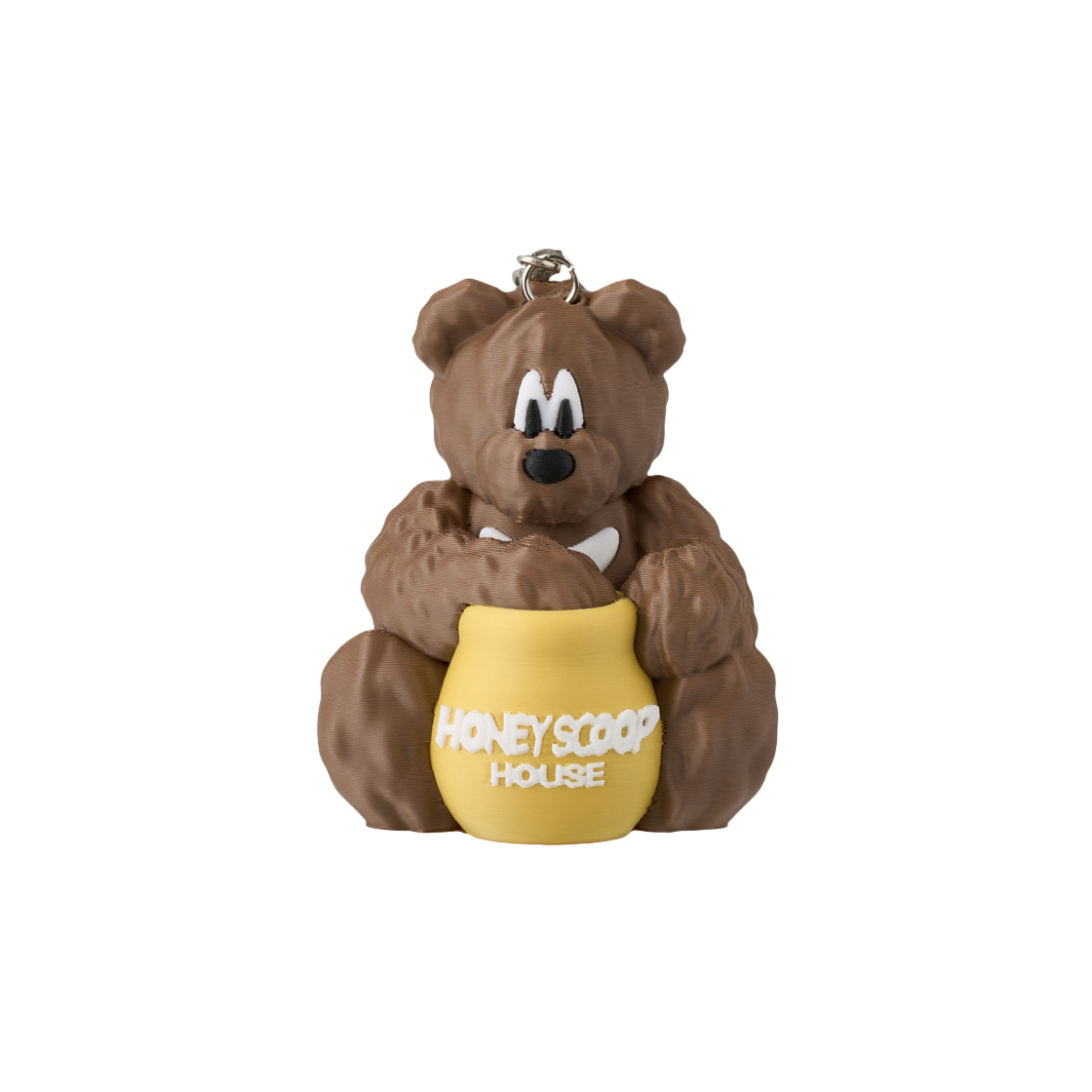 허니스쿱하우스 허니 베어 맨프롬이스트 키체인 브라운