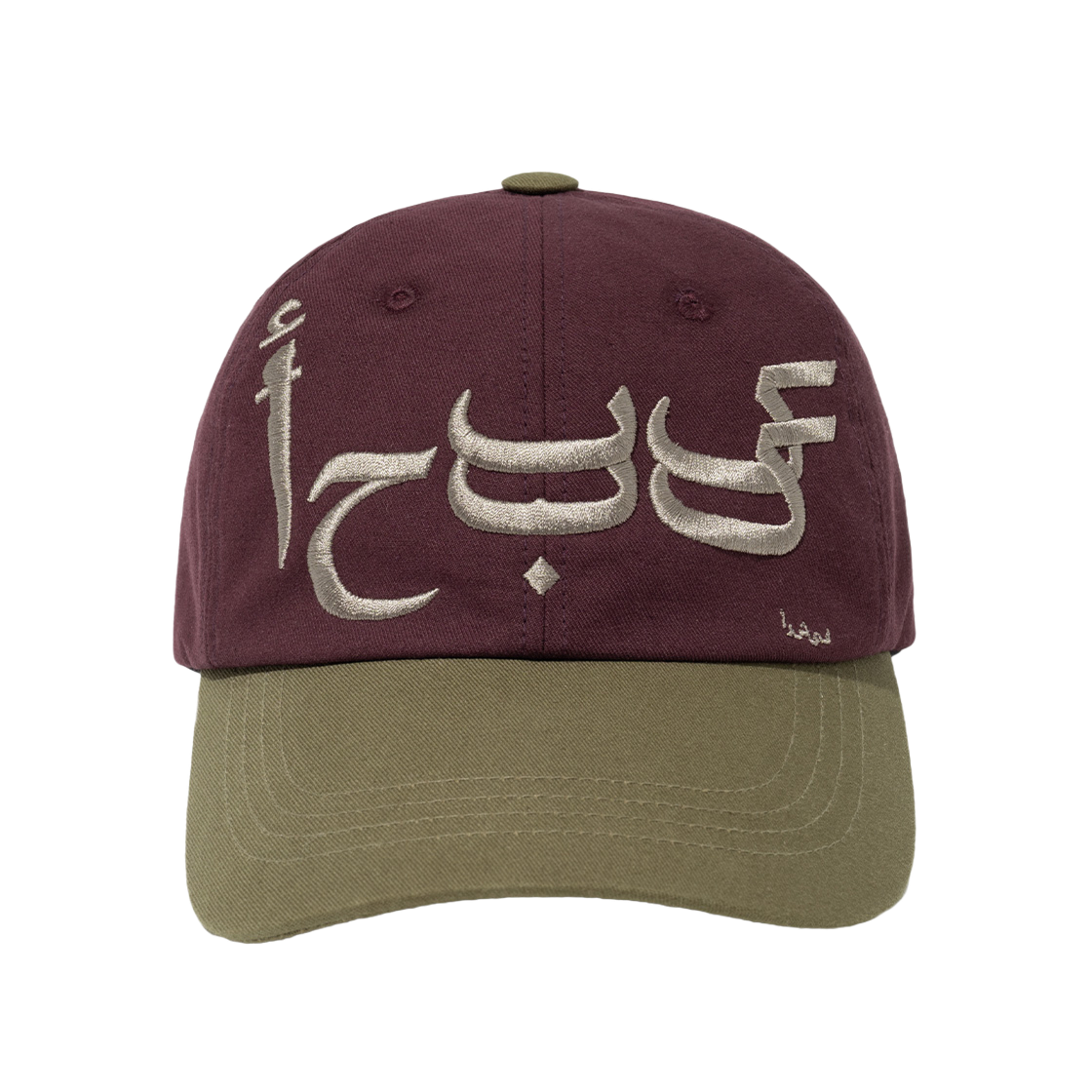 밀로 아카이브 아라빅 투 톤 볼 캡 와인