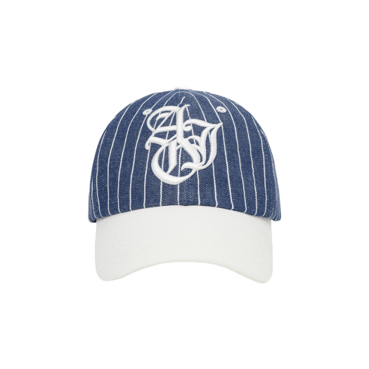 【AJO AJOBYAJO】24SS★ Sporty Logo Stripe Denim Cap MUSINSA | AJOBYAJO Sporty Logo Stripe Denim Cap [WHITE]