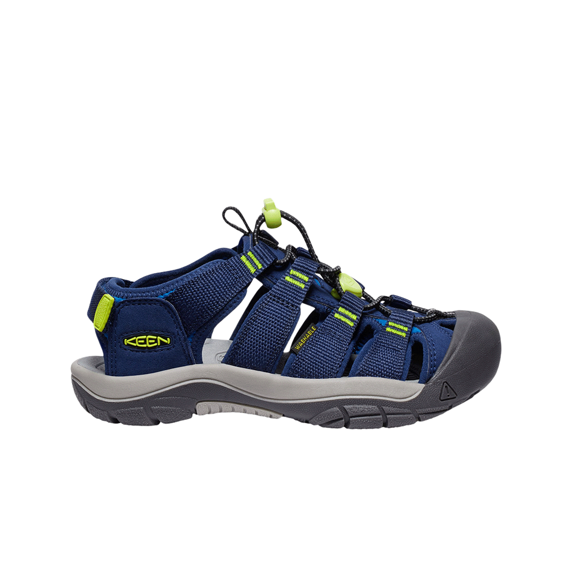 킨 뉴포트 바운드리스 주니어 샌들 네이비/이브닝(Keen Newport Boundless Youth Sandal Naval Academy/Evening Primr)