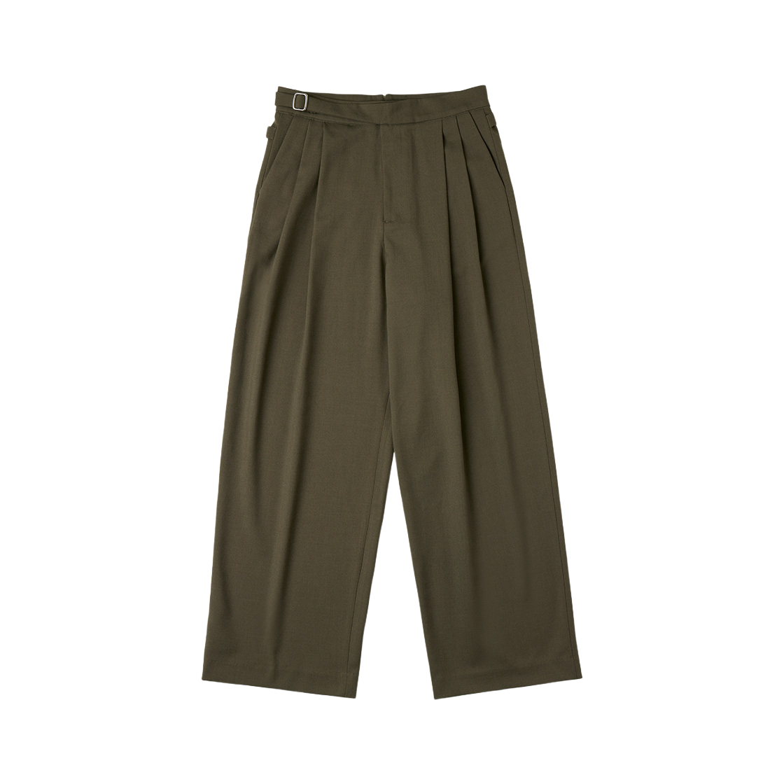 LE6FPT04-BR LEARVE Untitled Gurkha Pants Brown Khaki