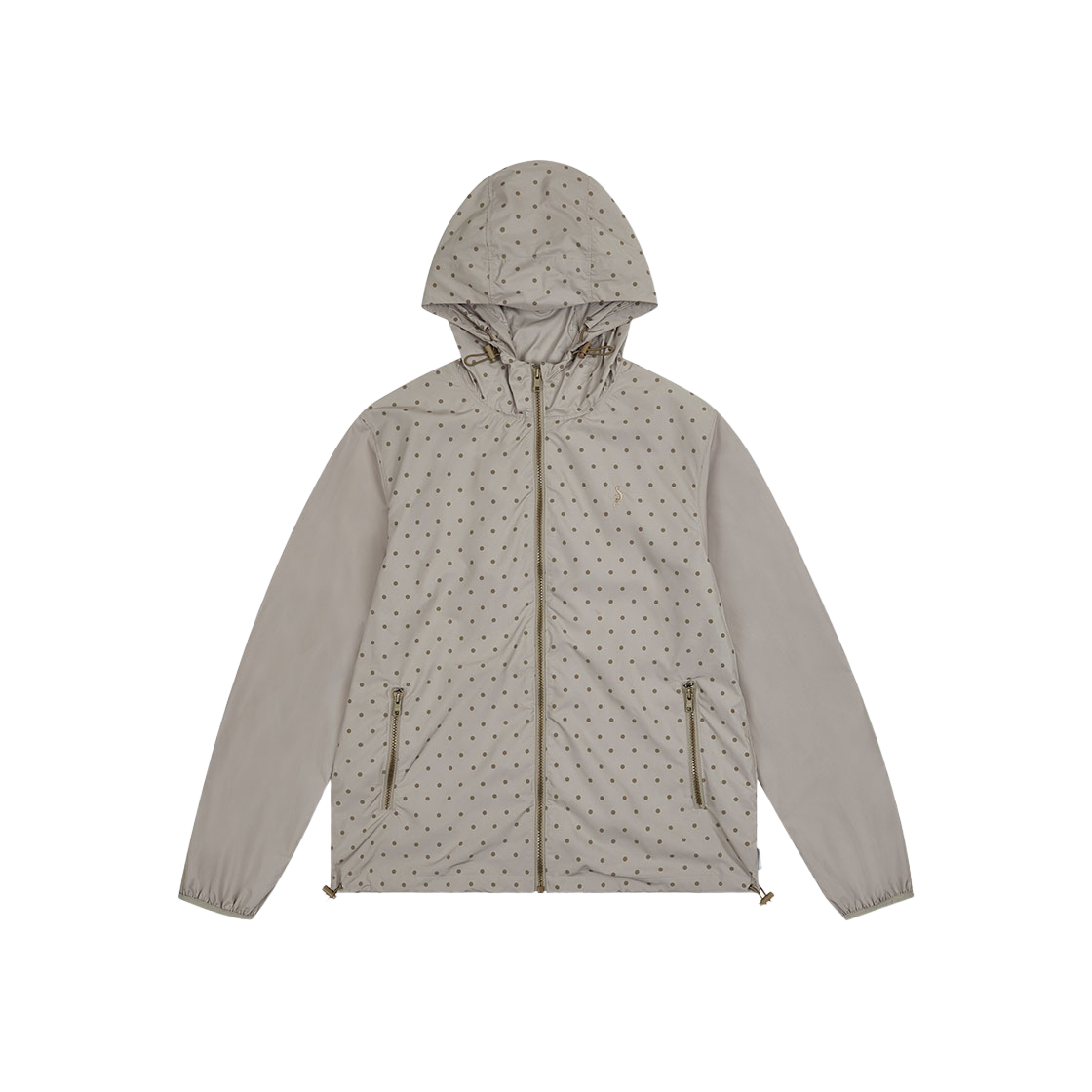 saf00266 Safarispot S Clef Dot Windbreaker Beige
