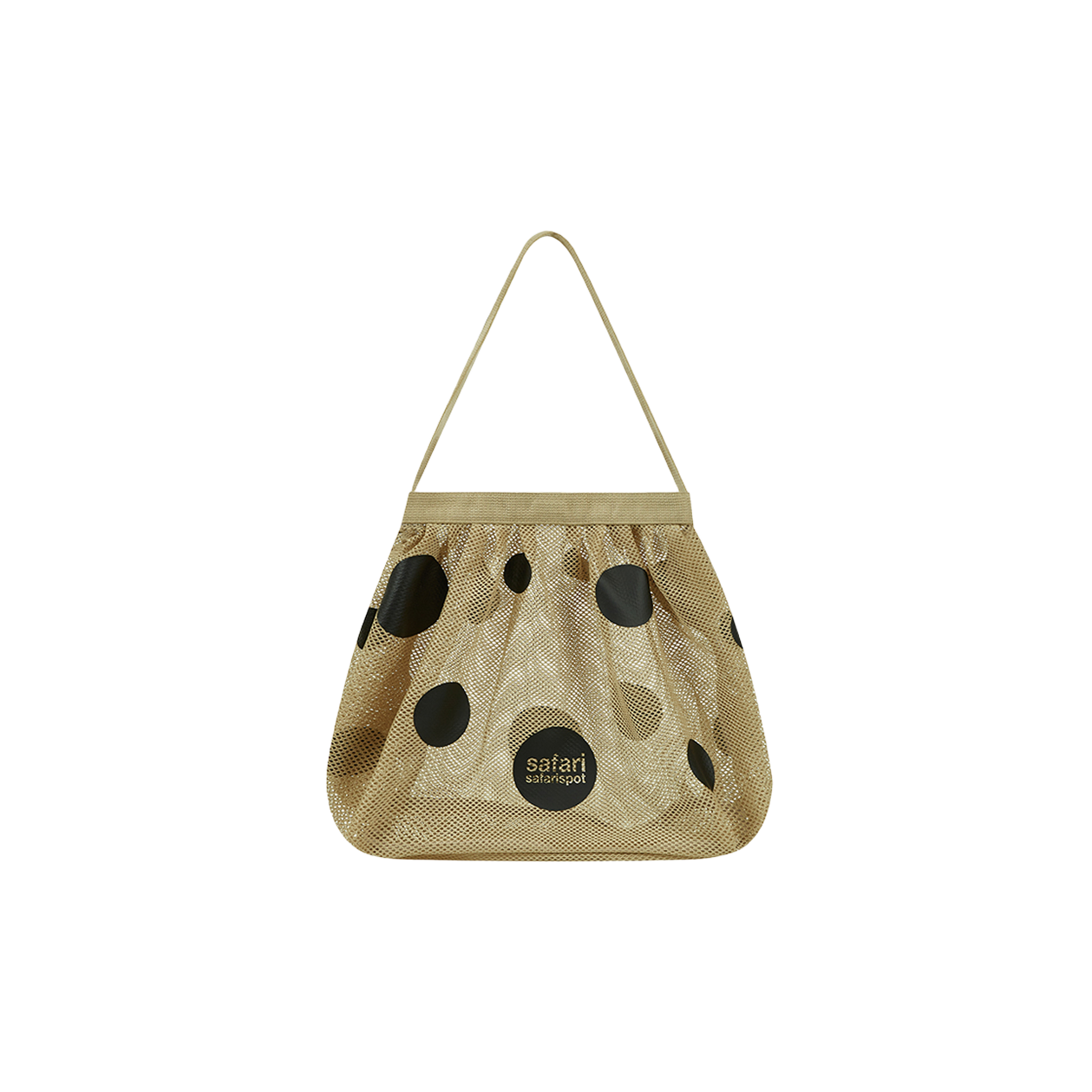 사파리스팟 얼티메이트 도트 메쉬 백 베이지(Safarispot Ultimate Dot Mesh Bag Beige)