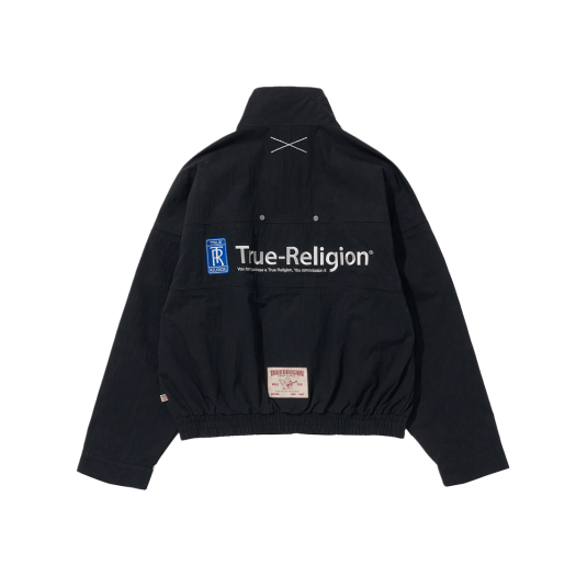 TRA2JKU202BBK True Religion RR Mechanic Jacket Black