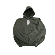 Undermycar Mu.08 Anti Fxxking Logo Play Oversized Pigment Hoodie Khaki