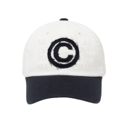 Millo Archive Core Half Ball Cap White Navy