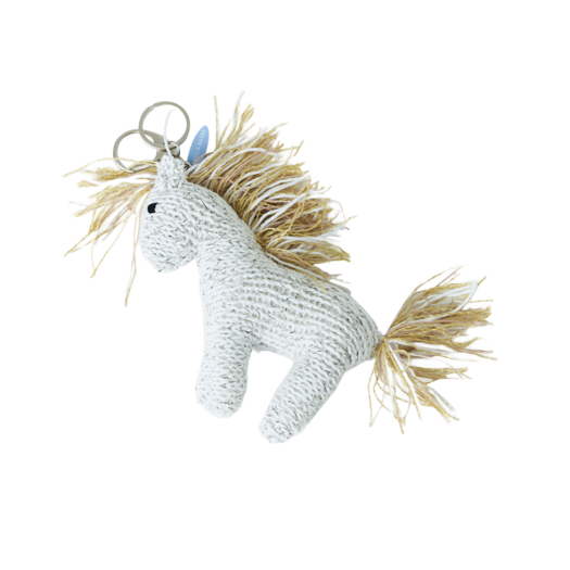 MSOTH24SS08WH Misu A Barbe Empony Keyring White