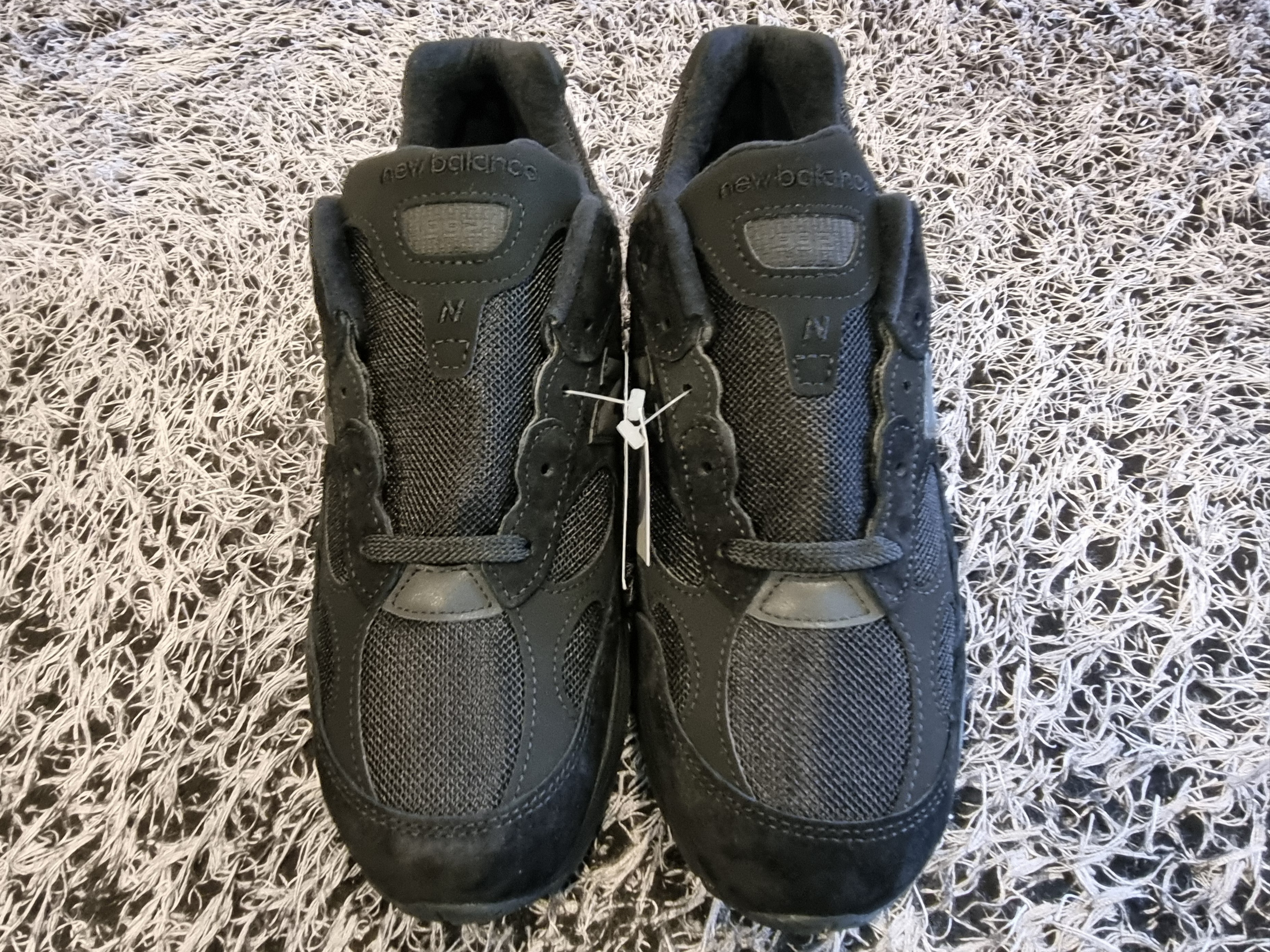 New Balance 992 Made in USA Core Black 착용 스타일 - 4