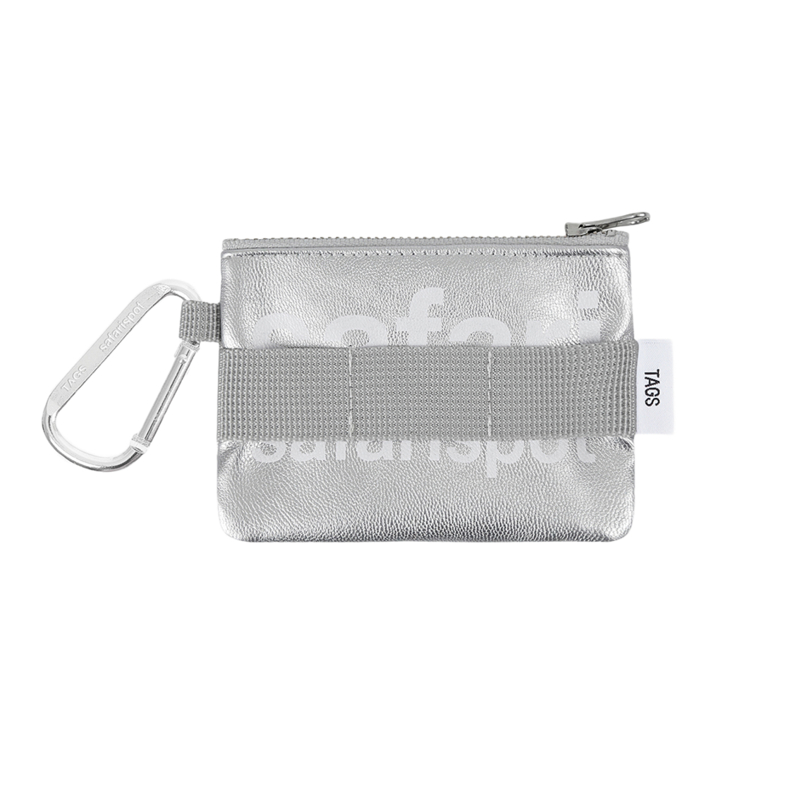 カードケース・名刺入れ Safarispot BASIC SAFARI KEYRING CARD WALLET 5FT2334 Safarispot Basic Safari Keyring Card Wallet - Black | 하이츠
