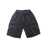 NON FLOOR Fragmants Bermuda Pants Black