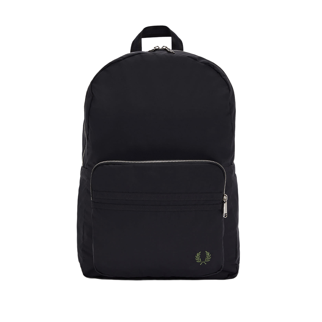 CFPU2438282-102 Fred Perry Nylon Twin Tipped Backpack Black