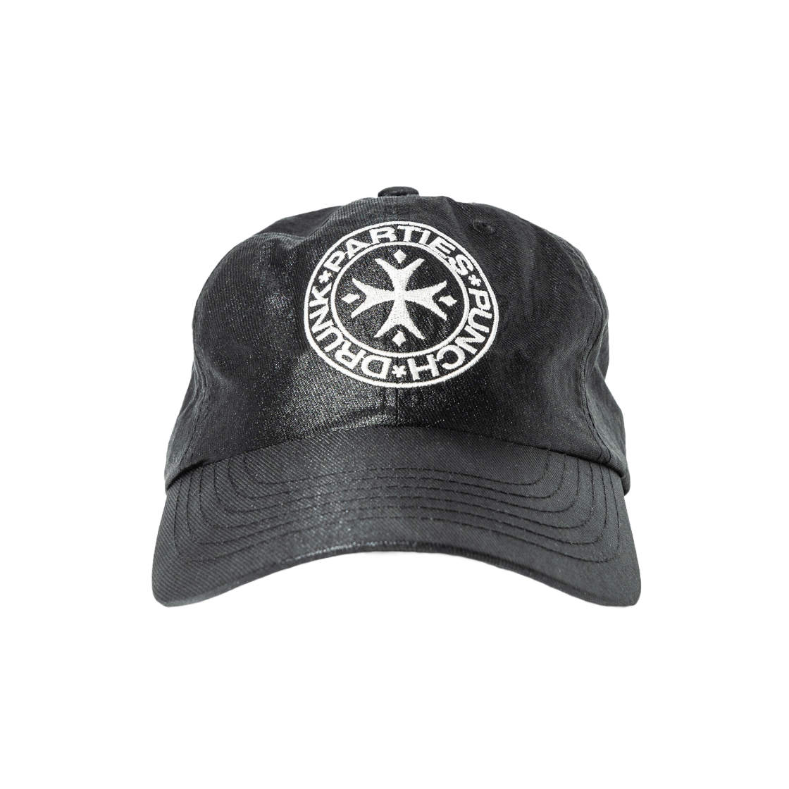 펀치 드렁크 파티즈 나일론 하이 볼캡 블랙