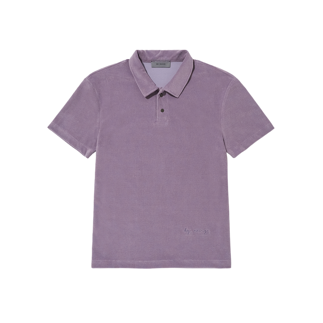 BR003CLP0001C03 BY RANG Micro Terry Logo Polo Lavender
