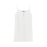 Gyeong Lace Long Sleeveless White
