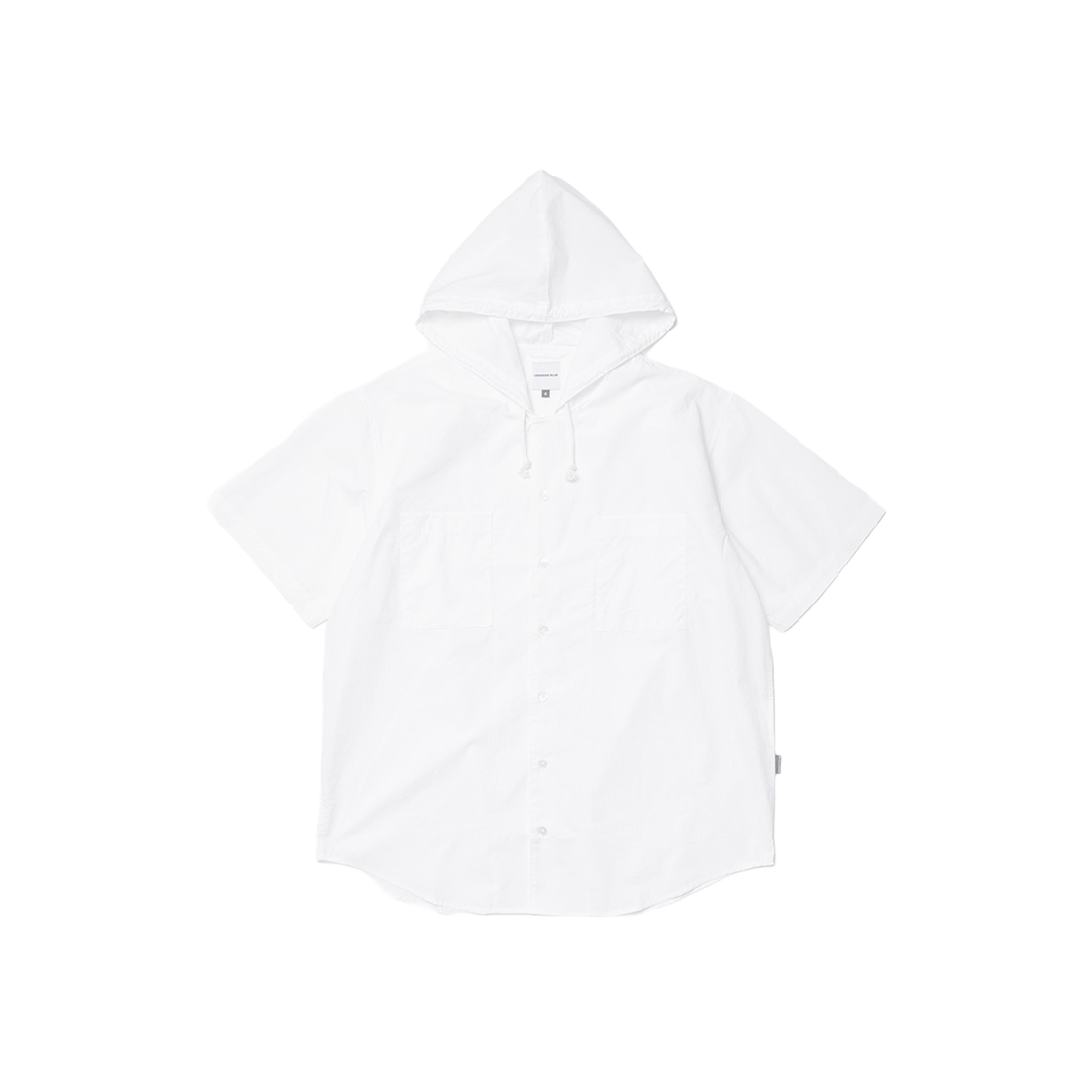 언노운블루 후드보이 셔츠 화이트(Unknown Blue HoodBoy shirt White)