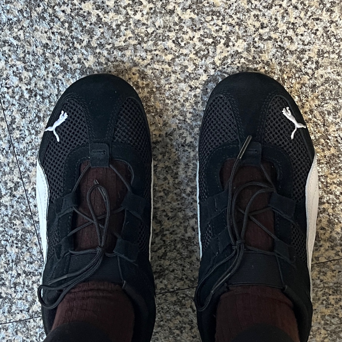 (W) Puma Speedcat Go Puma Black Puma White 착용 스타일