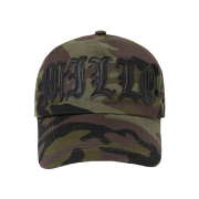 Millo Archive Mucky Letter Ball Cap Camo Green